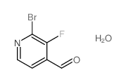 2-bromo-3-fluoropyridine-4-carbaldehyde picture