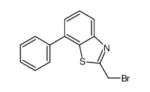 2-(bromomethyl)-7-phenyl-1,3-benzothiazole结构式