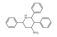 2,3,6-Triphenyl-4-piperidinamine Structure