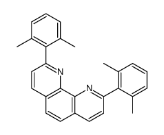 2,9-bis(2,6-dimethylphenyl)-1,10-phenanthroline结构式