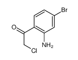 1-(2-Amino-4-bromophenyl)-2-chloroethanone Structure