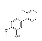 5-(2,3-dimethylphenyl)-2-methoxyphenol结构式