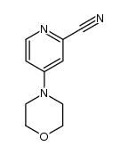 2-(morpholin-4-yl)pyridine-4-carbonitrile Structure
