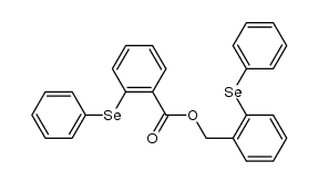 2-(phenylseleno)benzyl 2-(phenylseleno)benzoate Structure