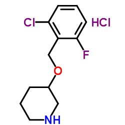 3-[(2-Chloro-6-fluorobenzyl)oxy]piperidine hydrochloride (1:1) picture