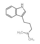 1H-Indole-3-propanamine,N,N-dimethyl- structure