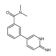 3-(6-aminopyridin-3-yl)-N,N-dimethylbenzamide Structure
