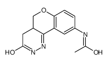 N-(3-oxo-2,4,4a,5-tetrahydrochromeno[4,3-c]pyridazin-9-yl)acetamide结构式