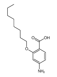 4-amino-2-octoxybenzoic acid结构式