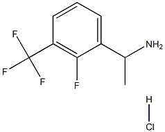 1-(2-氟-3-(三氟甲基)苯基)乙胺盐酸盐结构式