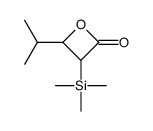4-propan-2-yl-3-trimethylsilyloxetan-2-one结构式