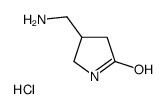 4-(aminomethyl)pyrrolidin-2-one hydrochloride Structure