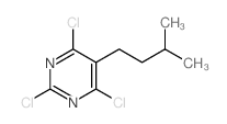Pyrimidine,2,4,6-trichloro-5-(3-methylbutyl)- picture