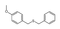 1-(benzylsulfanylmethyl)-4-methoxybenzene Structure