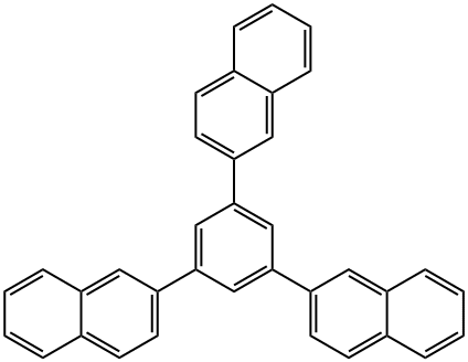 2-[3,5-di-(naphthalen-2-yl)-phenyl]-naphthalen Structure