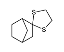 spiro[1,3-dithiolane-2,3'-bicyclo[2.2.1]heptane]结构式