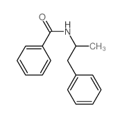 N-(1-phenylpropan-2-yl)benzamide结构式