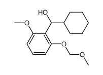 cyclohexyl(2-methoxy-6-(methoxymethoxy)phenyl)methanol结构式