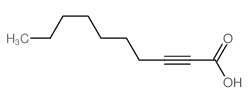 dec-2-ynoic acid结构式