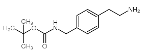 4-Boc-aminomethylphenethylamine Structure