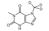 Paraxanthine-1-methyl-d3 Structure