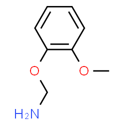 Methanamine, 1-(2-methoxyphenoxy)- (9CI) Structure