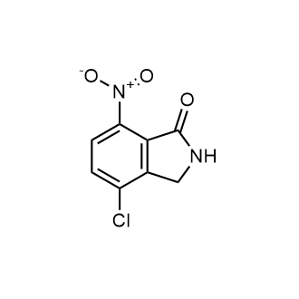 4-Chloro-7-nitroisoindolin-1-one Structure