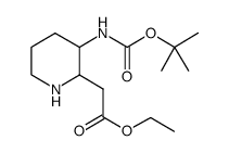 3-boc-amino-2-piperidineacetic acid ethyl ester picture