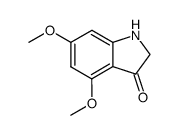 4,6-Dimethoxy-3-indolinone Structure