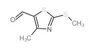 4-methyl-2-methylsulfanyl-1,3-thiazole-5-carbaldehyde Structure