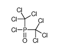 trichloro-[chloro(trichloromethyl)phosphoryl]methane Structure