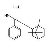 benzyl-(4,7,7-trimethyl-3-bicyclo[2.2.1]heptanyl)azanium,chloride Structure