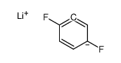 lithium,1,4-difluorobenzene-6-ide Structure