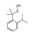 1-(2-hydroperoxypropan-2-yl)-2-propan-2-ylbenzene Structure