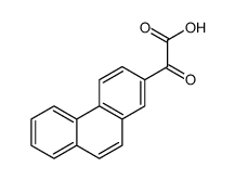 [2]phenanthryl-glyoxylic acid Structure