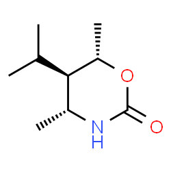 2H-1,3-Oxazin-2-one,tetrahydro-4,6-dimethyl-5-(1-methylethyl)-,(4R,5R,6S)-(9CI) structure