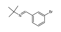 N-(3-bromobenzilidene)-tert-butylamine Structure