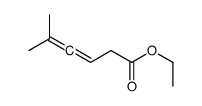 ethyl 5-methylhexa-3,4-dienoate结构式