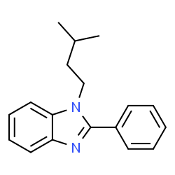 1-(3-Methylbutyl)-2-phenyl-1H-benzimidazole picture