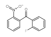 2-氟-2-硝基苯甲酮结构式