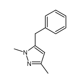 5-benzyl-1,3-dimethyl-1H-pyrazole Structure