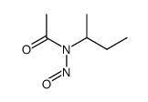 N-sec.-Butyl-N-nitroso-acetamid结构式