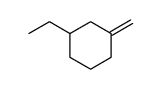 3-ethyl-1-methylenecyclohexane结构式