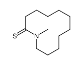 Azacyclododecane-2-thione,1-methyl- Structure