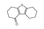 1,2,5,6,7,8-hexahydrodibenzothiophen-4(3H)one Structure