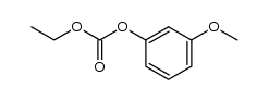 ethyl 3-methoxyphenyl carbonate结构式
