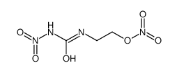 2-(nitrocarbamoylamino)ethyl nitrate结构式