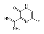 Pyrazinecarboximidamide, 6-fluoro-3,4-dihydro-3-oxo- (9CI)结构式