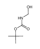 C-(N-tert-butoxycarbonylamino)methanol Structure