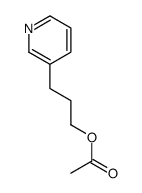 3-pyridin-3-ylpropyl acetate结构式